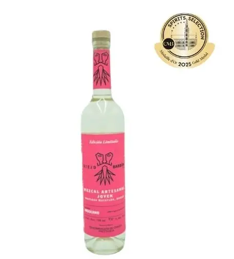 Mezcal Viejo Barbón Mexicano Joven
