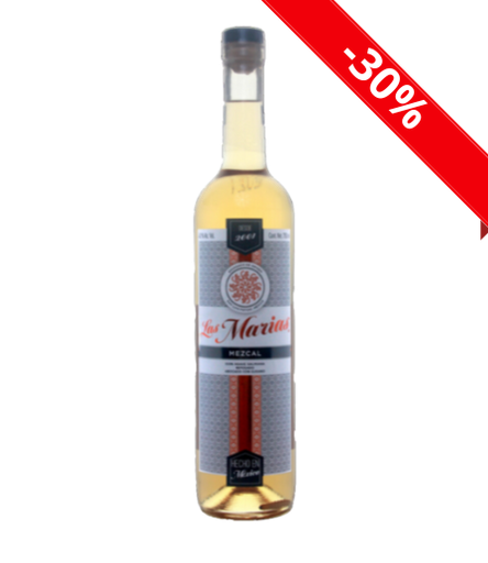 [LASMA-GUS-REP-750] Mezcal Las Marías con Gusano Reposado