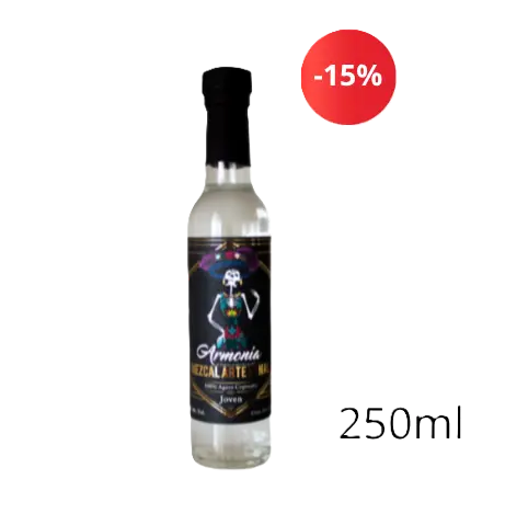 [ARMON-CUP-JOV-250] Mezcal Armonía Cupreata Joven 250ml