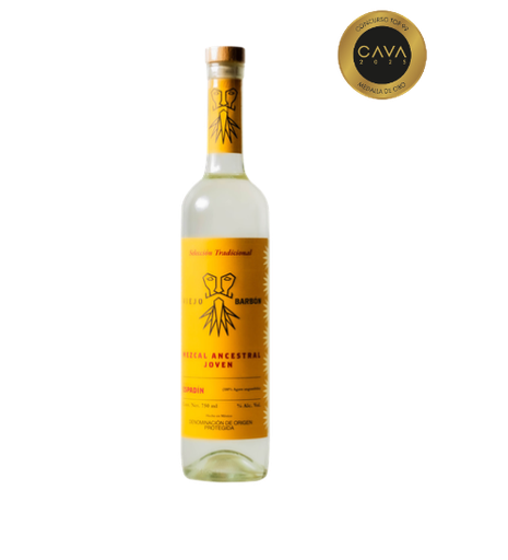 [VIEJO-ESP-JOV-750] Mezcal Viejo Barbón Espadín Joven