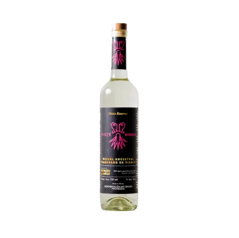 Mezcal Viejo Barbón Ensamble Madurado en Vidrio