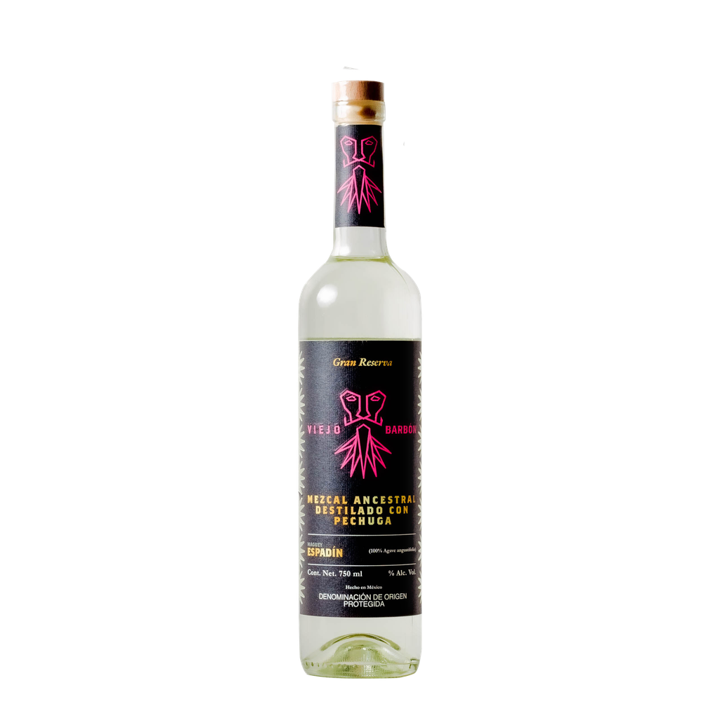Mezcal Viejo Barbón Espadín Pechuga