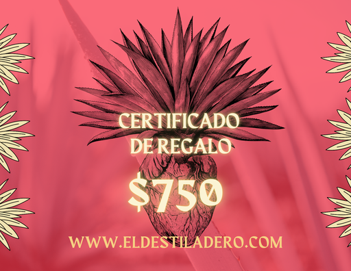 Certificado de regalo $750