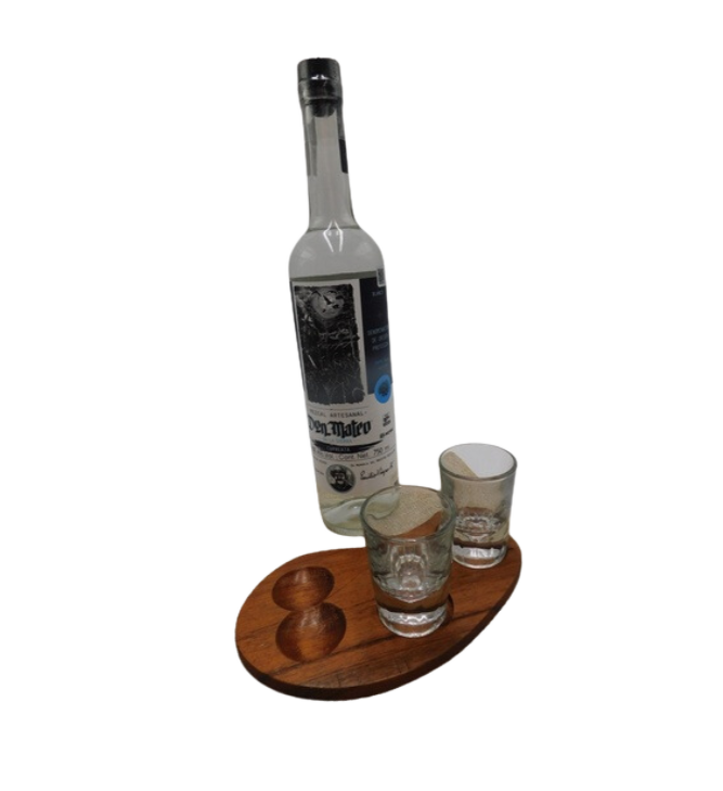 Regalo Selecto 4 - Botella + vasos + charola