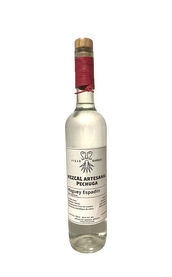Mezcal Viejo Barbón Espadín Pechuga