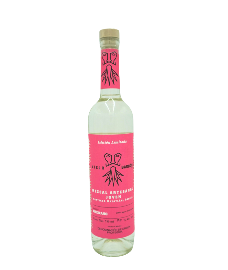 Mezcal Viejo Barbón Mexicano Joven