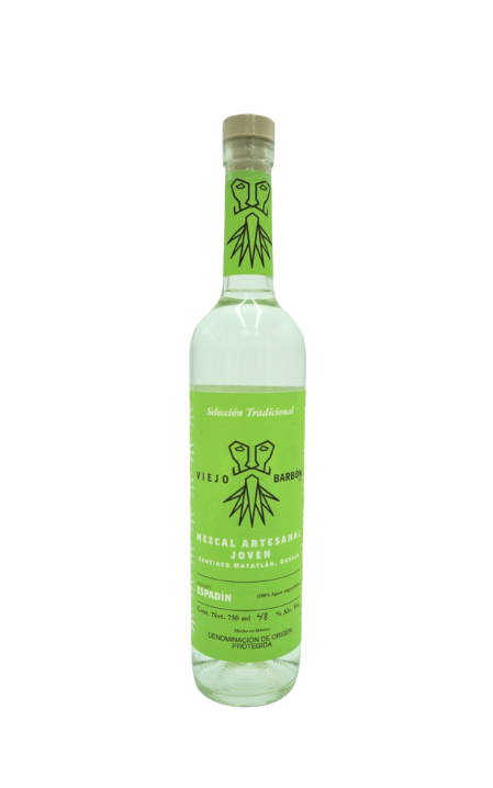 Mezcal Viejo Barbón Espadín Joven
