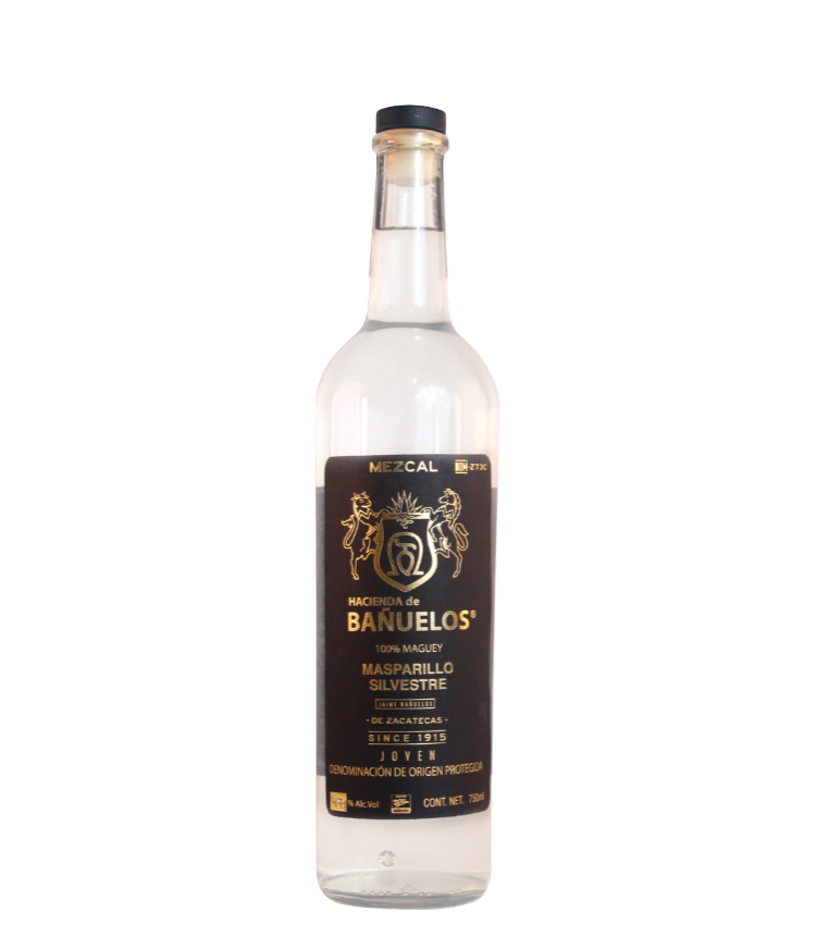 Mezcal Hacienda de Bañuelos Masparillo Joven