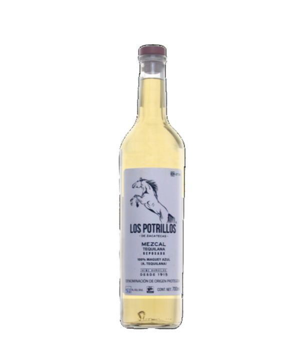 Mezcal Los Potrillos Azul Reposado