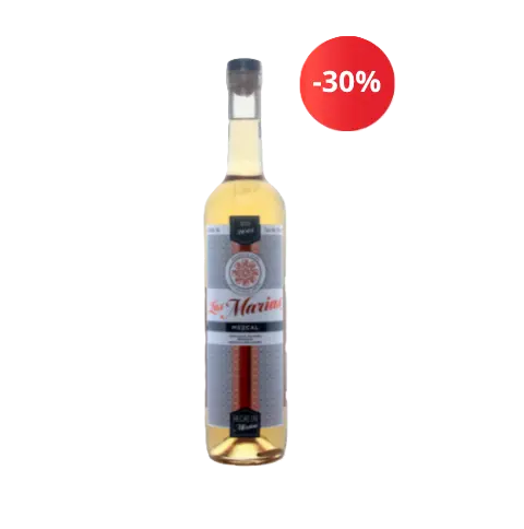 [LASMA-GUS-REP-750] Mezcal Las Marías con Gusano Reposado