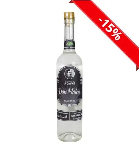[DONMA-CUS-JOV-750] Mezcal Artesanal Don Mateo de la Sierra Cupreata Silvestre Joven 750ml