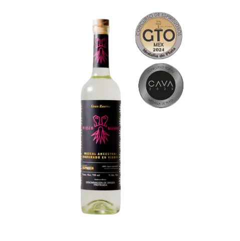 [VIEJO-ESP-MAD-750] Mezcal Viejo Barbón Espadín Madurado en Vidrio