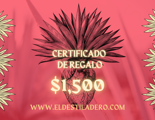 [CERTI-REG-1500] Certificado de regalo $1,500