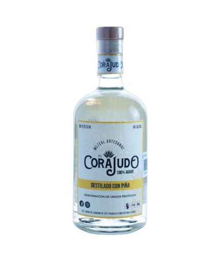 [CORAJ-PIN-JOV-750] Mezcal Corajudo Abocado Piña (destilado con)