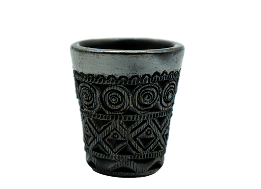 [VASOM-BAR-NEG] Barro negro - Vaso mezcalero