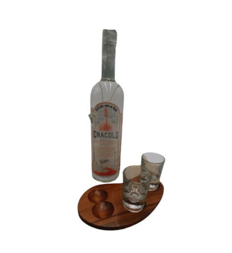 [REGAL-PRE-004] Regalo Premium 4 - Botella + vasos + charola